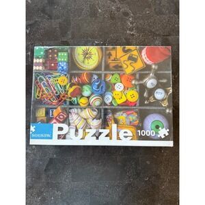 Seesaw Colorful Collectibles 1000 Piece Puzzle New Sealed Game Night Mind Teaser